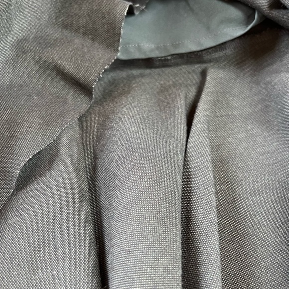 Banana Republic Asymmetric forest green sleeveless dress, size 4 - Picture 7 of 10